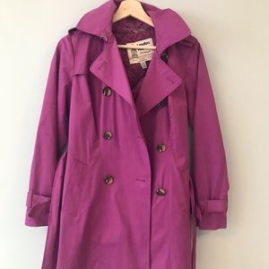 London Fog lined trench coat